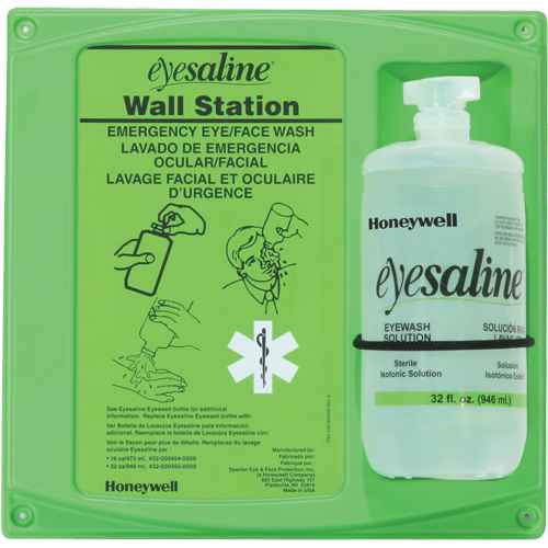 [SEC474] Support mural pour solution saline de douche oculaire (SEC474)