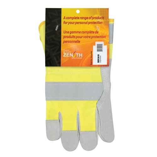 [SED161R] Orange High-Visibility Winter-Lined Fitters Gloves (SED161R)