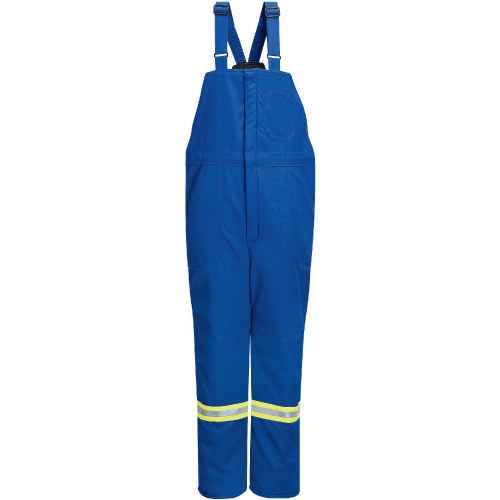 [SED229] Deluxe Flame-Resistant Insulated Bib Overalls with Reflective Trim (SED229)