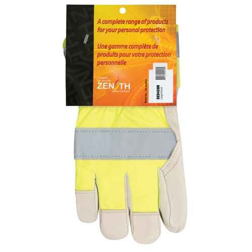 [SED428R] Yellow High-Visibility Superior Warmth Fitters Gloves (SED428R)