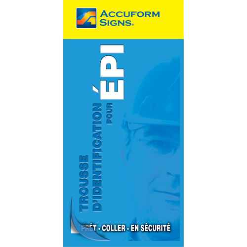 [SED566] Trousses de tableau graphique & d'étiquettes PPE-ID(MC) (SED566)