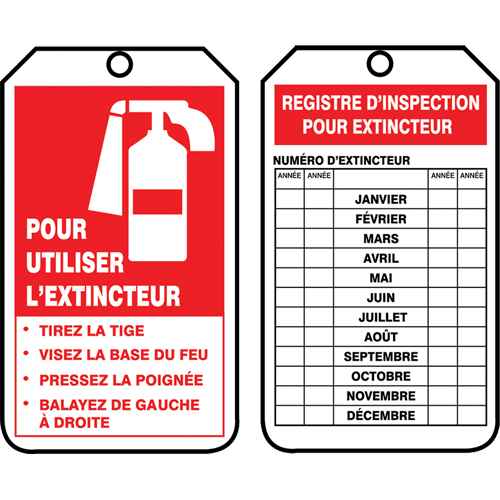 [SED654] Étiquettes de sécurité d'inspection et de contrôle de l'état de l'équipement (SED654)