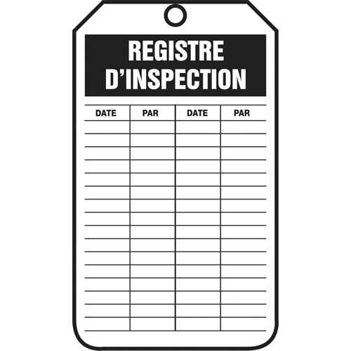 [SED658] Étiquettes de sécurité d'inspection et de contrôle de l'état de l'équipement (SED658)