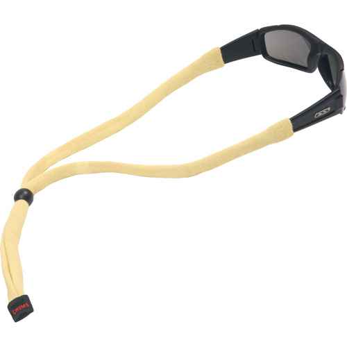 Cordons à lunettes de sécurité en Kevlar(MD) naturel avec embouts standards (SEE363)