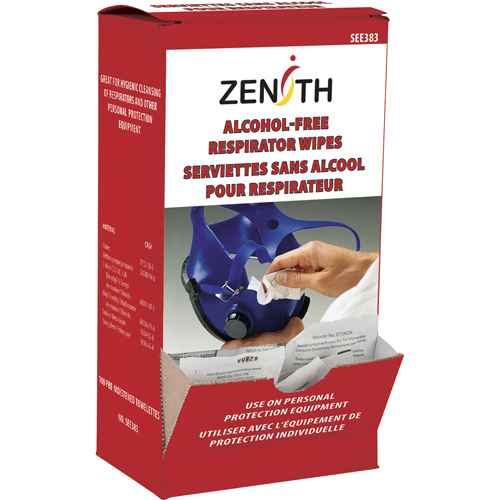 [SEE383] Lingettes nettoyantes pour respirateurs et EPI (SEE383)