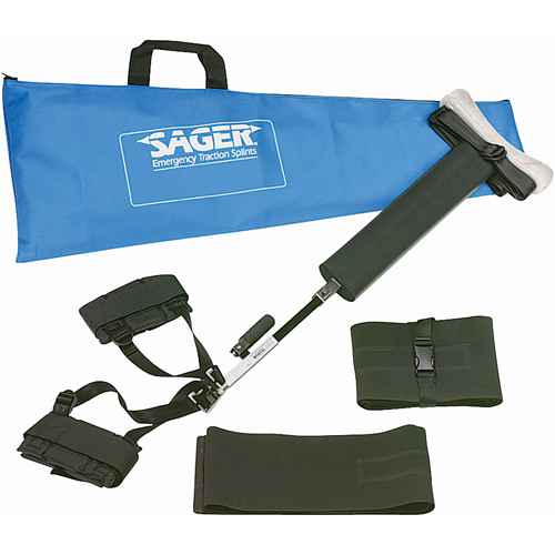 [SEE496] Sager Form III Bilateral Traction Splints (SEE496)
