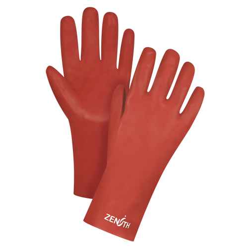 [SEE804] Red Smooth-Finish Chemical-Resistant Gloves (SEE804)