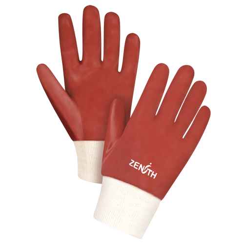 [SEE806] Red Smooth-Finish Chemical-Resistant Gloves (SEE806)
