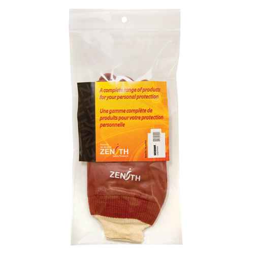 Red Smooth-Finish Chemical-Resistant Gloves (SEE806R)