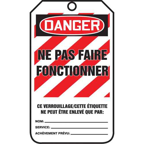 [SEF378] Étiquettes de verrouillage (SEF378)