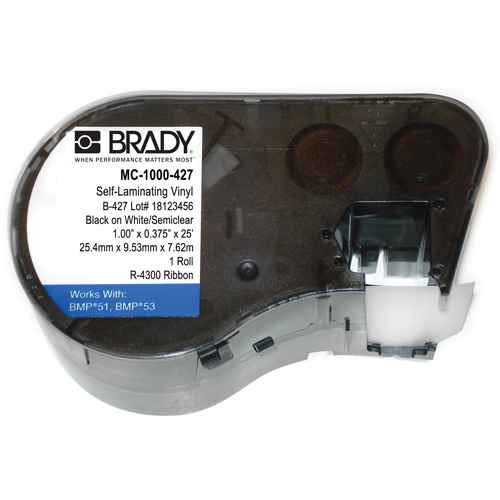 [SEH696] B-427 Vinyl Self-Laminating Wire & Cable Markers (SEH696)