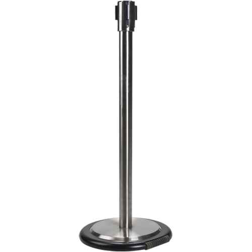 [SEI761] Poteau récepteur pour barrières sur pieds pour le contrôle des foules avec roues (SEI761)