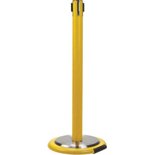 [SEI765] Poteau récepteur pour barrières sur pieds pour le contrôle des foules avec roues (SEI765)