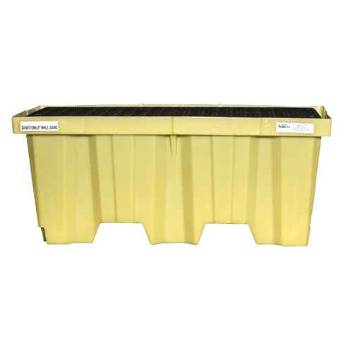 [SEI786] Palettes Poly-Spillpallet(MC) emboîtables sans drain pour 2 barils (SEI786)