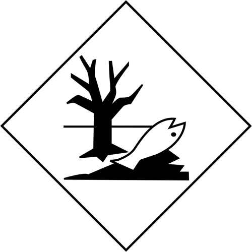 [SEI892] Plaque-étiquette TMD marque de polluant marin (SEI892)