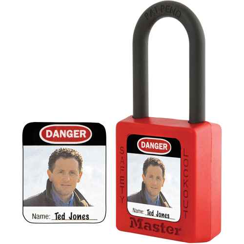 [SEJ530] Zenex™ Thermoplastic Photo Padlock Identification Labels (SEJ530)