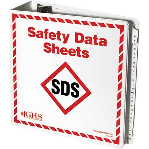 [SEJ595] Safety Data Sheet Binders (SEJ595)