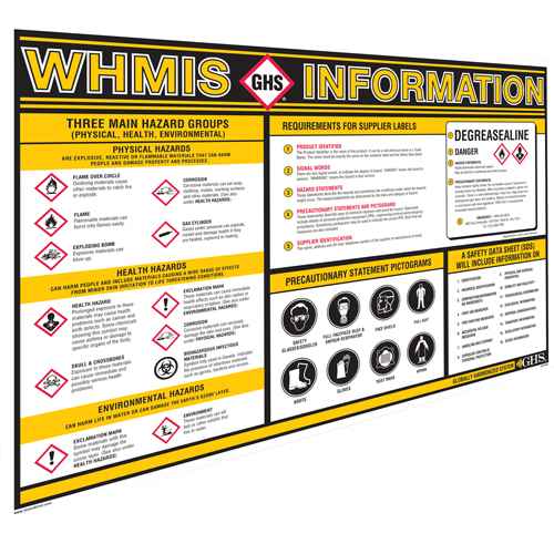 [SEJ597] GHS Information Wall Charts (SEJ597)