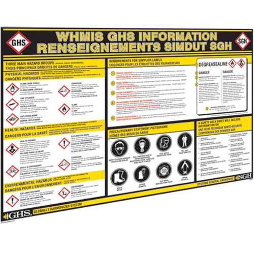 [SEJ599] GHS Information Wall Charts (SEJ599)