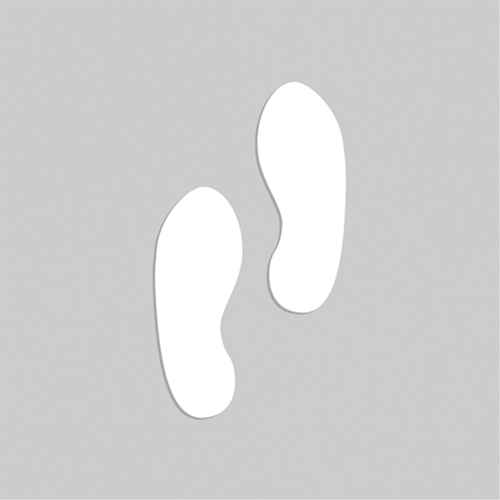 [SEK521] Pochoirs de marquage du sol - Footprints (SEK521)
