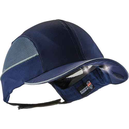 [SEM593] Skullerz® 8960 Long Brim Bump Cap with LED Lighting (SEM593)