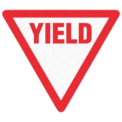 [SFU885] Panneau de signalisation au sol « Yield » (SFU885)