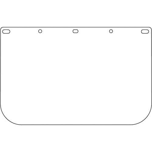 [SFZ558] Dynamic™ Die Cut Faceshield Visor (SFZ558)
