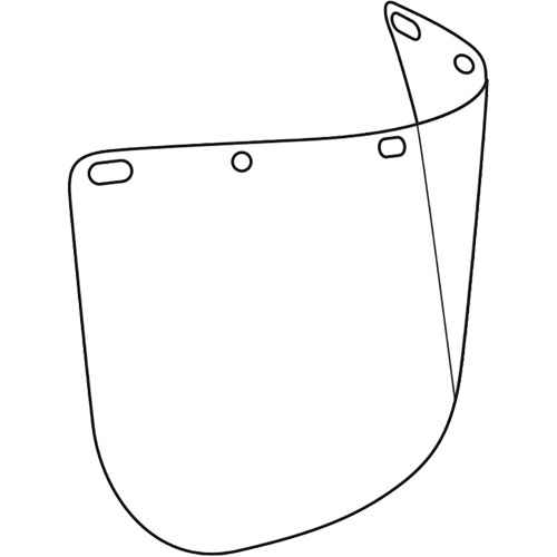[SFZ583] Dynamic™ Die Cut Faceshield Visor (SFZ583)