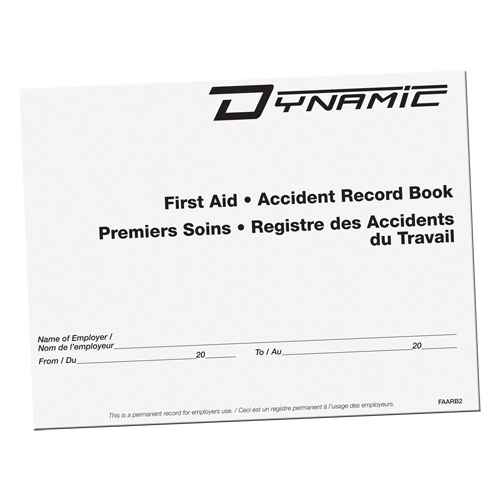 Dynamic™ Accident Record Book (SGA690)