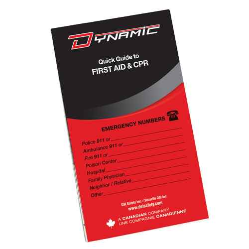 Dynamic™ First Aid Pocket Guide (SGB069)