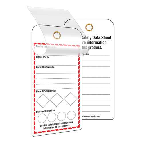 [SGD768] Étiquettes SGH auto-plastifiantes pour le milieu de travail (SGD768)