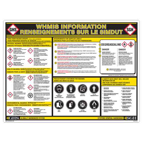 [SGD770] GHS Information Wall Chart (SGD770)