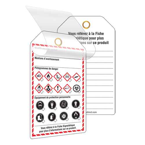 [SGD786] Étiquettes auto-plastifiantes pour le milieu de travail (SGD786)