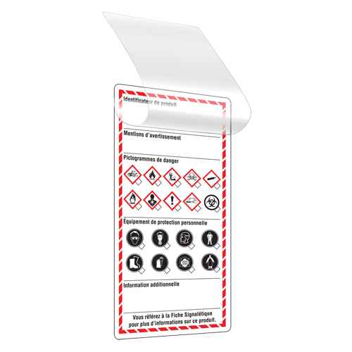 [SGD787] Étiquettes auto-plastifiantes pour le milieu de travail (SGD787)