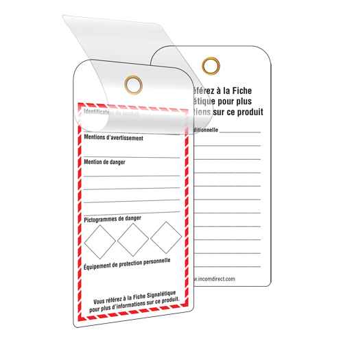 [SGD790] Étiquettes SGH auto-plastifiantes pour le milieu de travail (SGD790)