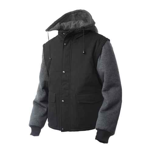 [SGG754] Manteau avec manches à fermeture à glissière (SGG754)