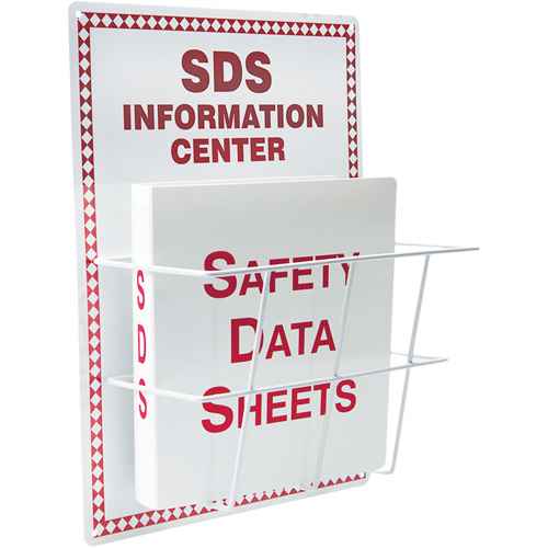 Station de type panier en aluminium pour les fiches signalétiques (SGH868)