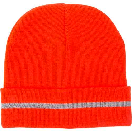 [SGI135] Bonnet en tricot haute visibilité avec bande réfléchissante (SGI135)