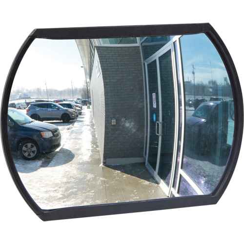 [SGI557] Miroir convexe rectangulaire/rond avec support (SGI557)
