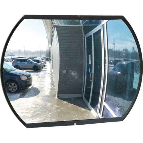 [SGI560] Miroir convexe rectangulaire/rond avec support (SGI560)