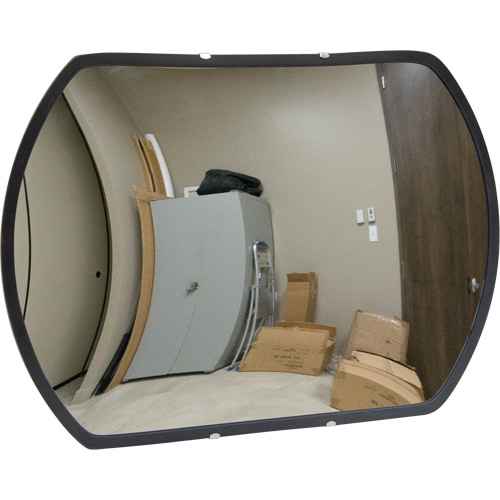 [SGI561] Miroir convexe rectangulaire/rond avec support (SGI561)