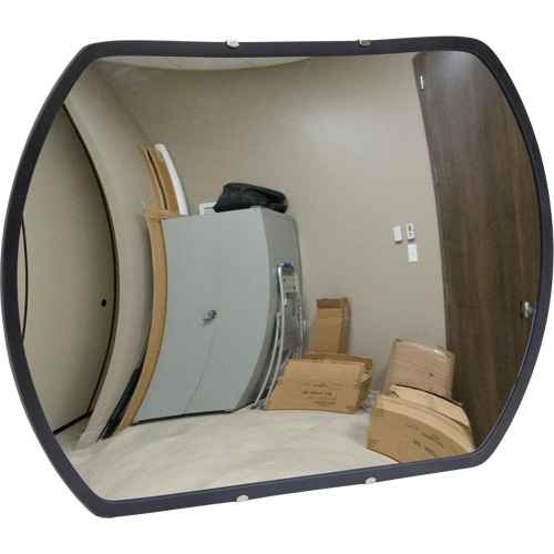 [SGI564] Miroir convexe rectangulaire/rond avec support (SGI564)
