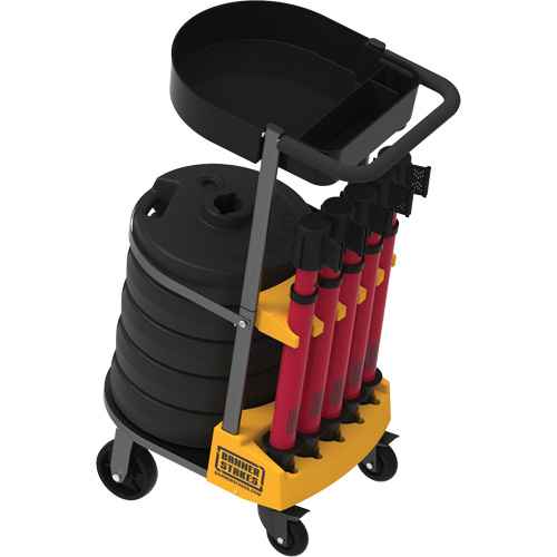 Chariot de transport avec plateau pour barrière PLUS (SGI803)