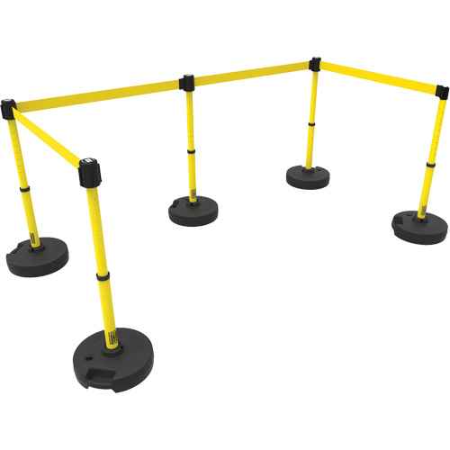 Ensemble de cinq montants pour barrière PLUS (SGI928)
