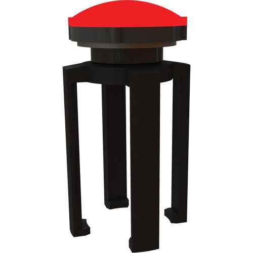 [SGL034] Balise stroboscopique rouge et support pour le système de barrière PLUS (SGL034)