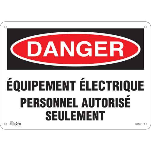[SGM387] Enseigne «Équipement Électrique» (SGM387)