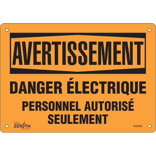[SGM396] Enseigne «Danger Électrique» (SGM396)