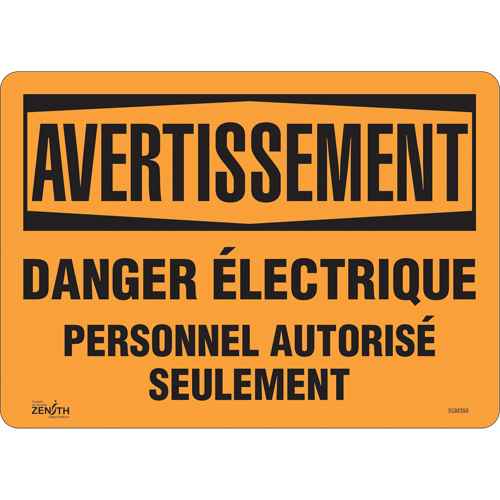 [SGM398] Enseigne «Danger Électrique» (SGM398)