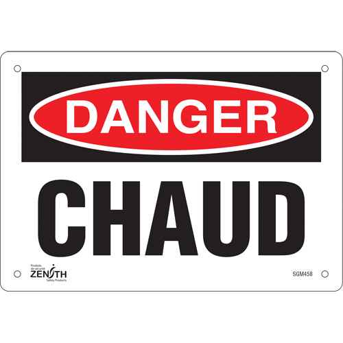 [SGM458] "Chaud" Sign (SGM458)