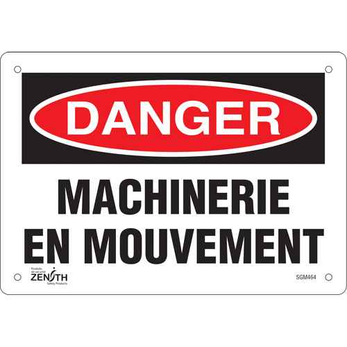 [SGM464] Enseigne «Machinerie en Mouvement» (SGM464)